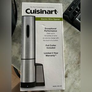 BNIB cuisinart electric wine bottle opener